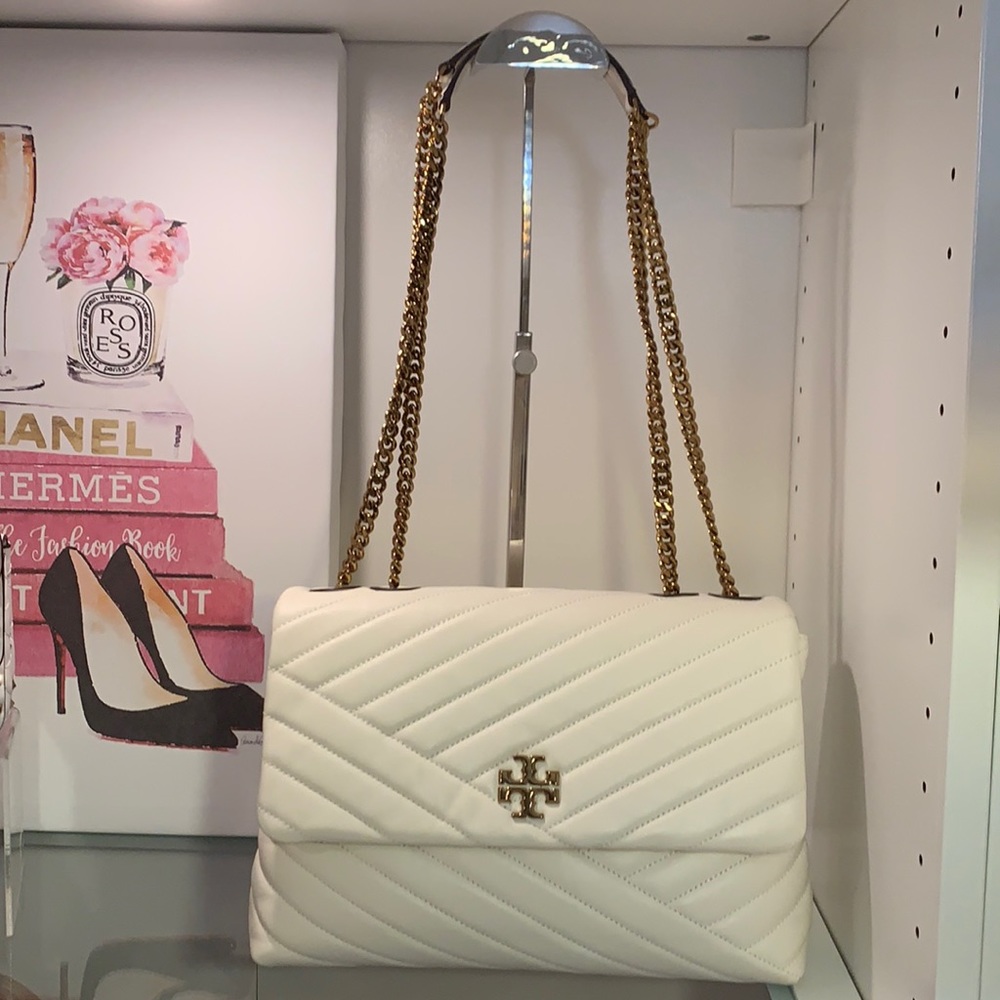 Kira Chevron Convertible Shoulder Bag